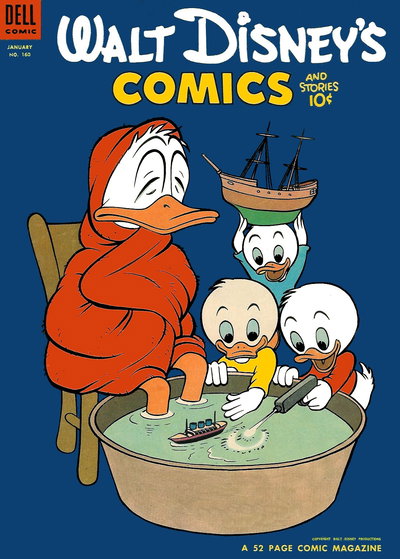 Walt Disney's Comics and Stories  v14#4 (160) (January 1954)