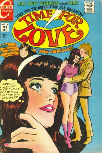 Time for Love (Charlton, 1967 series) #26 (February 1972)