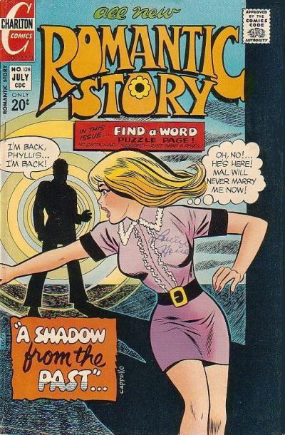 Romantic Story (Charlton, 1954 series) #128 (July 1973)