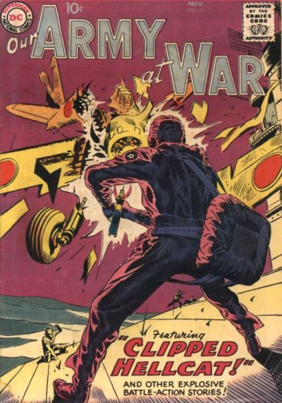 Our Army at War  #76 (November 1958)