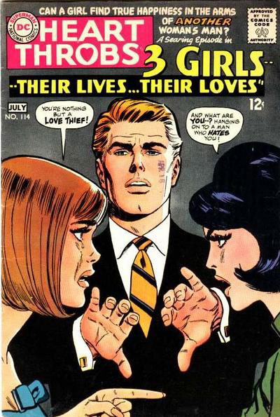 Heart Throbs (DC, 1957 series) #114 June-July 1968