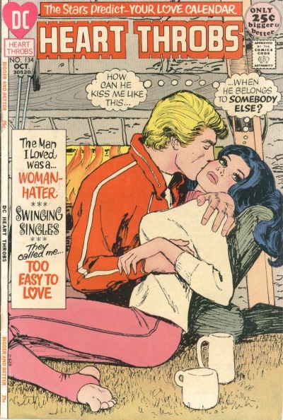Heart Throbs  #134 (October 1971)