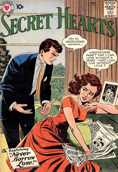 Secret Hearts  #57 (August 1959)