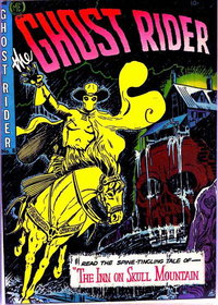 The Ghost Rider (Magazine Enterprises, 1950 series)  #8 [A-1 #57] (August 1952) — The Inn on Skull Mountain