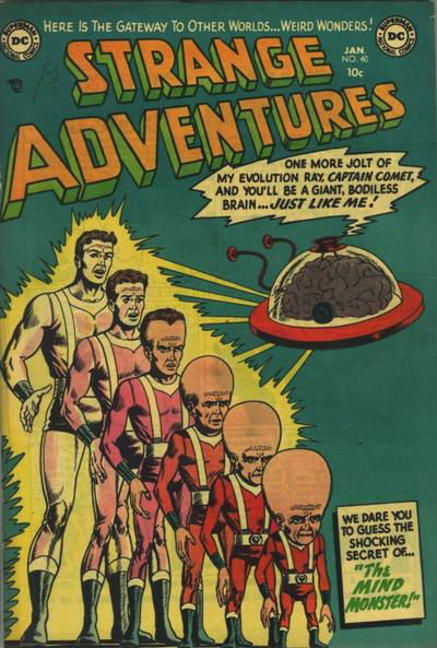 Strange Adventures (DC, 1950 series) #40 January 1954