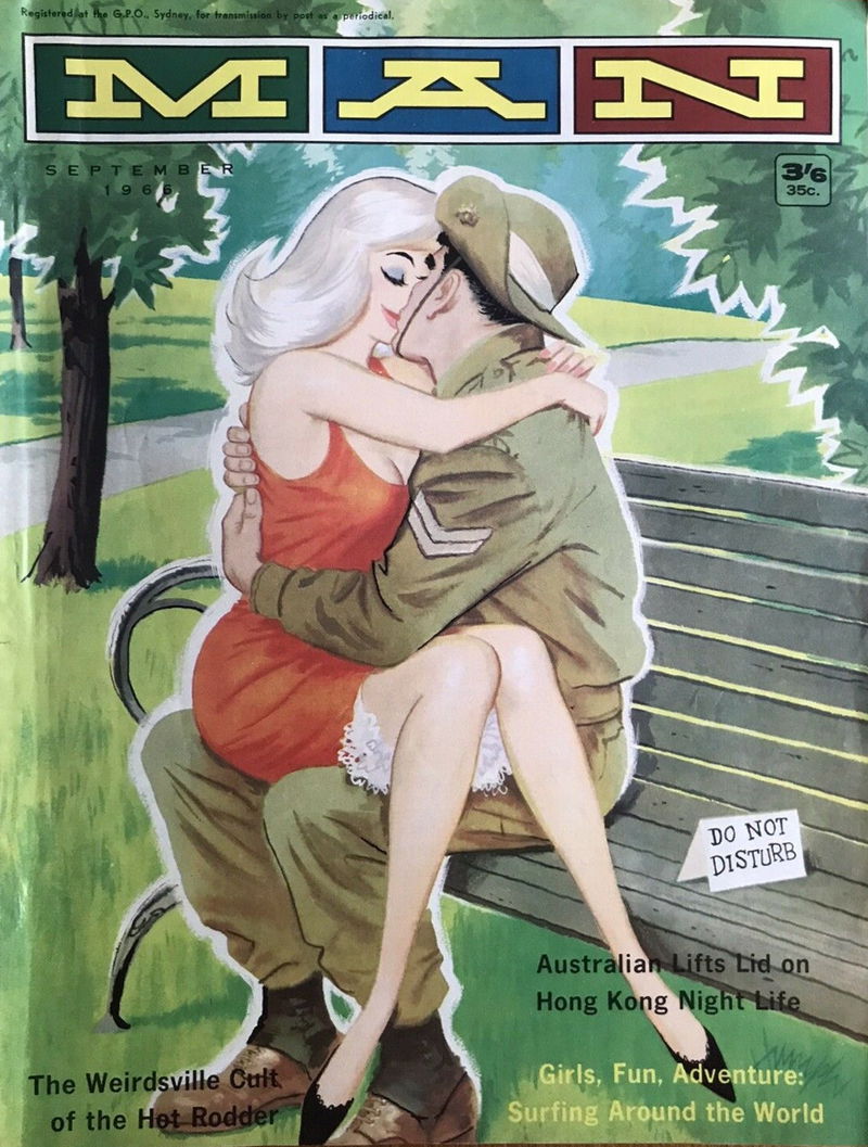 Man [Man Magazine] (Man, 1946 series) v60#4 (September 1966)