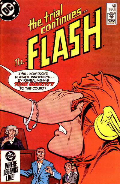 The Flash (DC, 1959 series) #345 May 1985