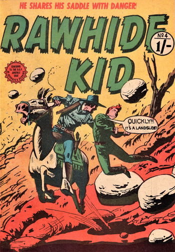 Rawhide Kid (AGP, 1956? series) #4 [] (August 1956) (August 1956)