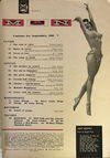 Man [Man Magazine] (Man, 1946 series) v50#4 — Contents for September, 1961 (page 1)