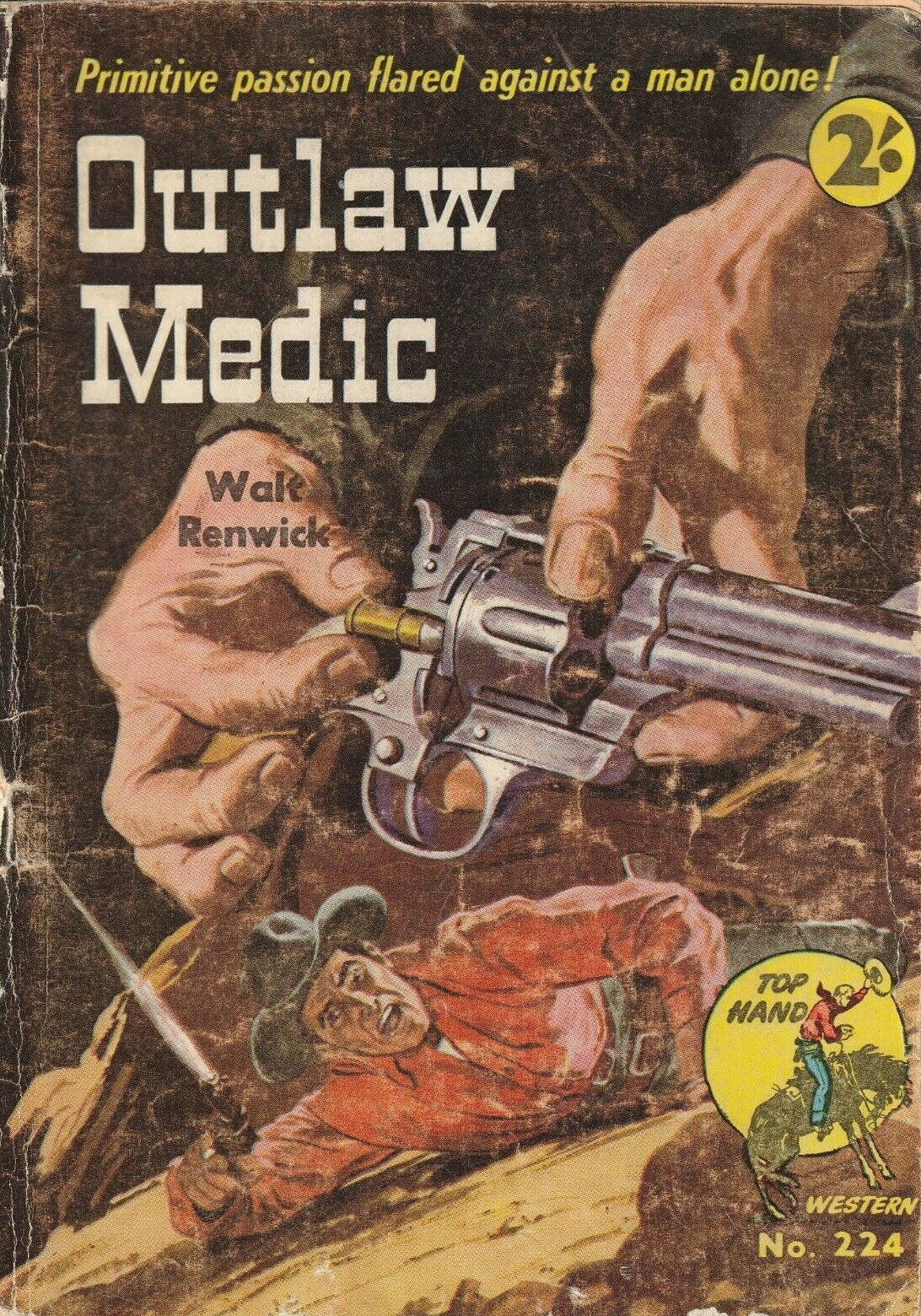 Top Hand Western (Cleveland, 1960? series) #224 — Outlaw Medic ([1961?])