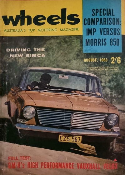 Wheels (Periodical Publications, 1957 series) v19#3 August 1963