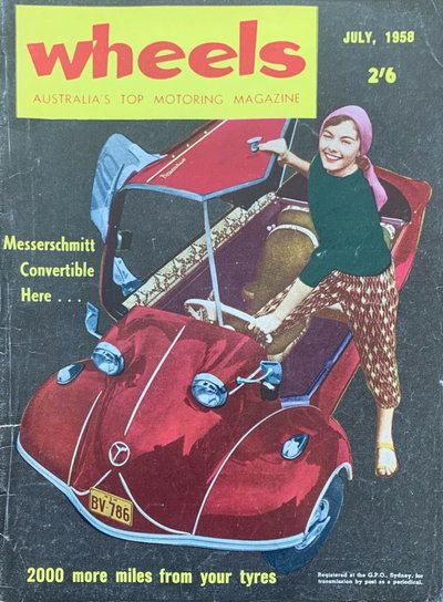 Wheels  v9#3 (July 1958)