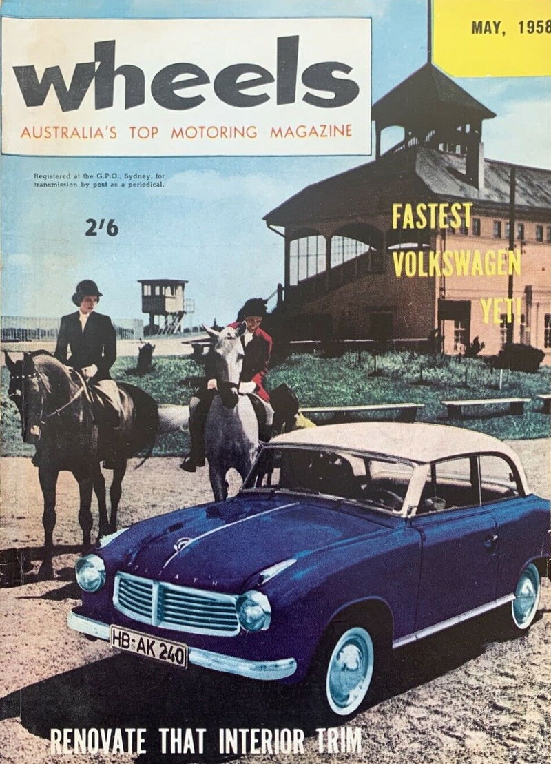 Wheels (Periodical Publications, 1957 series) v9#1 (May 1958)