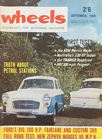 Wheels (Periodical Publications, 1957 series)  v12#4 (September 1959)