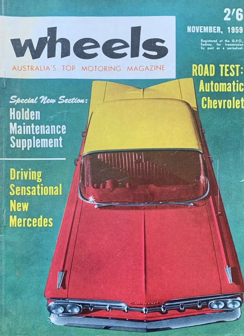 Wheels (Periodical Publications, 1957 series) v12#6 (November 1959)