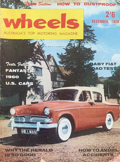 Wheels (Periodical Publications, 1957 series) v12#2 December 1959