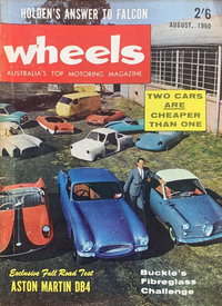 Wheels  v13#4 (August 1960)