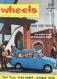 Wheels  v13#5 (September 1960)