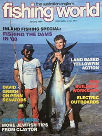 The Australian Angler's Fishing World (Yaffa/Page, 1970? series)  (January 1988)