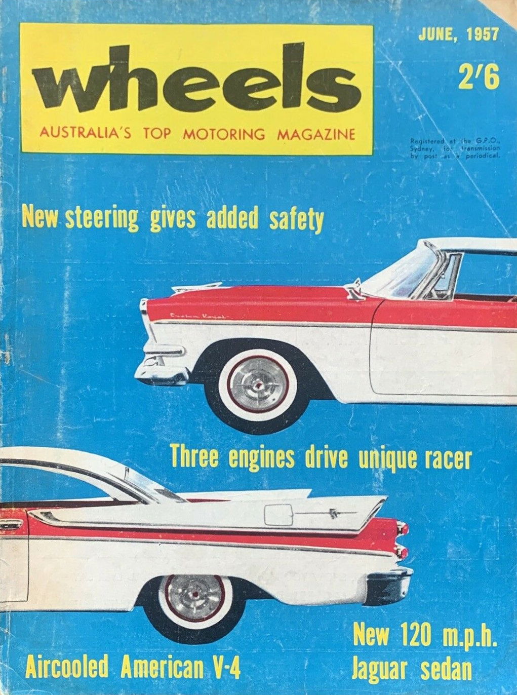 Wheels (Periodical Publications, 1957 series) v7#2 (June 1957)