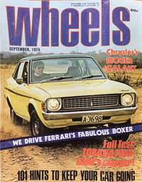 Wheels (KG Murray, 1973 series)  v31#4 (September 1974)