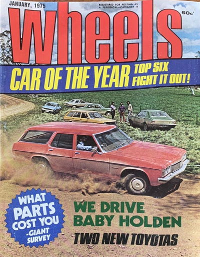 Wheels (KG Murray, 1973 series) v42#2 January 1975