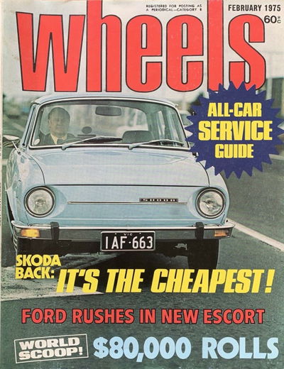 Wheels (KG Murray, 1973 series) v42#3 February 1975