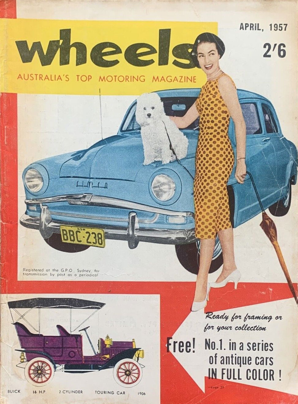 Wheels (KG Murray, 1955 series) v6#6 (April 1957)