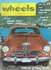 Wheels (Periodical Publications, 1957 series)  v10#5 (March 1959)