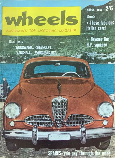 Wheels  v10#5 (March 1959)
