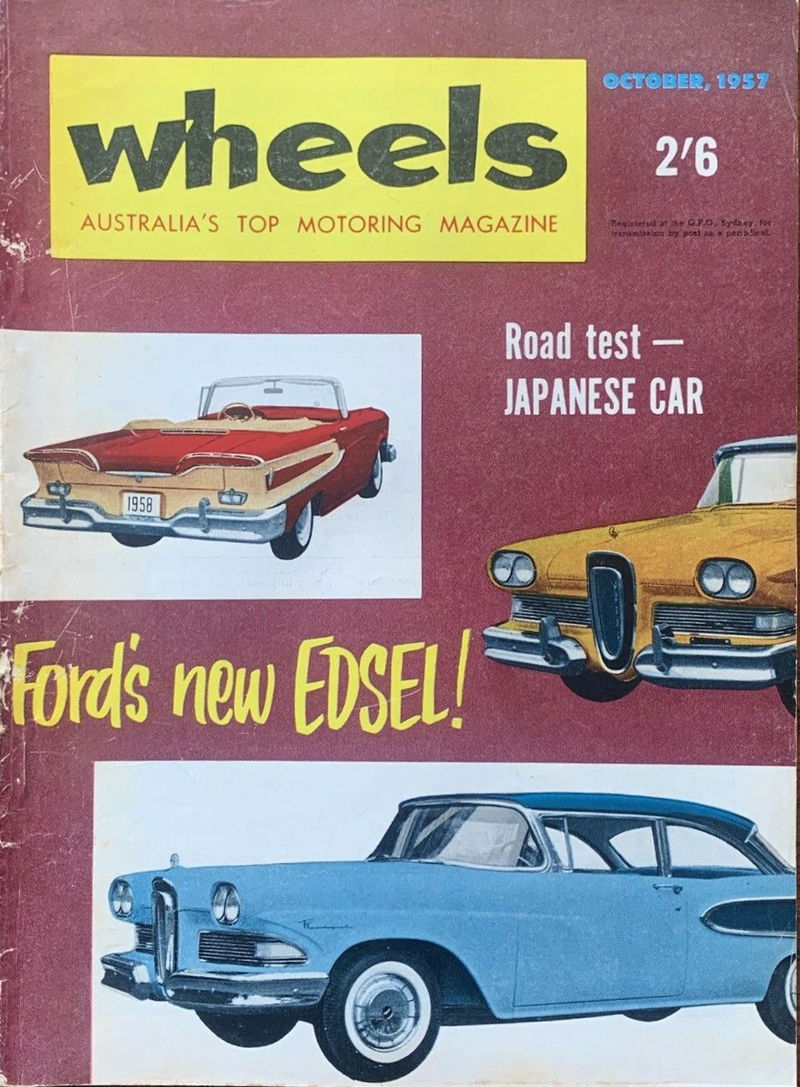 Wheels (Periodical Publications, 1957 series) v7#6 (October 1957)