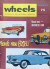 Wheels  v7#6 (October 1957)