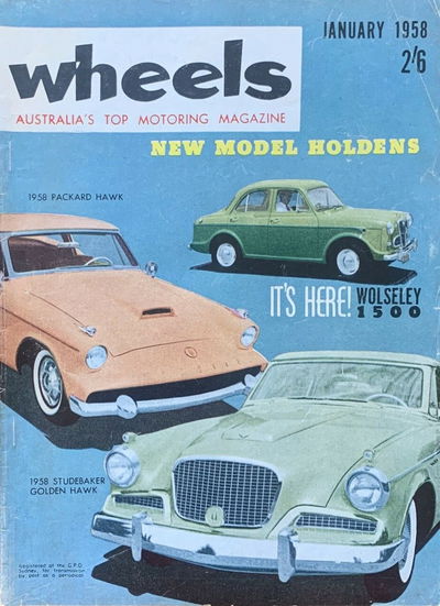 Wheels (Periodical Publications, 1957 series) v8#3 January 1958