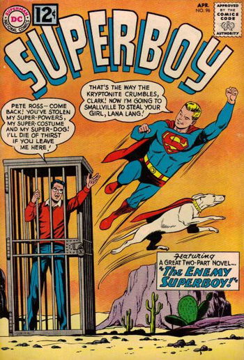 Superboy (DC, 1949 series) #96 (April 1962)