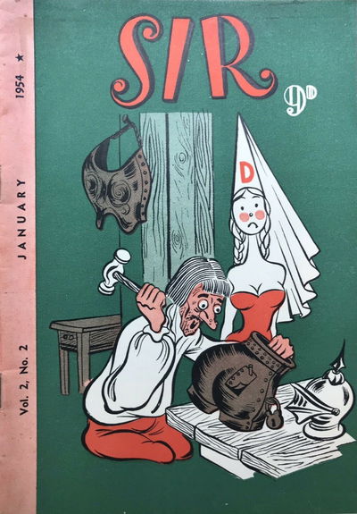 Sir (Stag, 1953? series) v2#2 (January 1954)