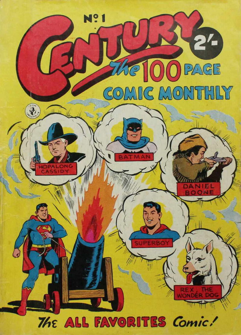 Century the 100 Page Comic Monthly (Colour Comics, 1956 series) #1 ([June 1956])