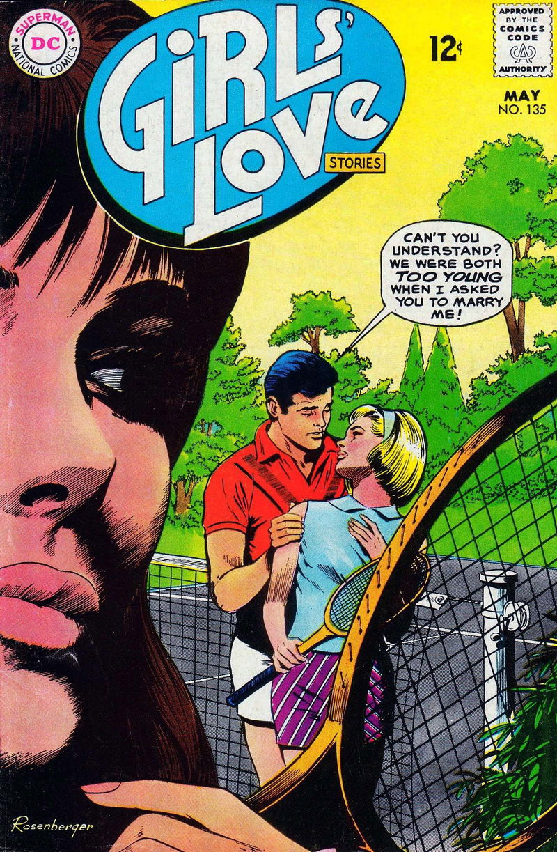 Girls' Love Stories (DC, 1949 series) #135 (May 1968)