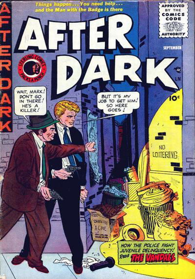 After Dark (Sterling, 1955? series) #8 September 1955