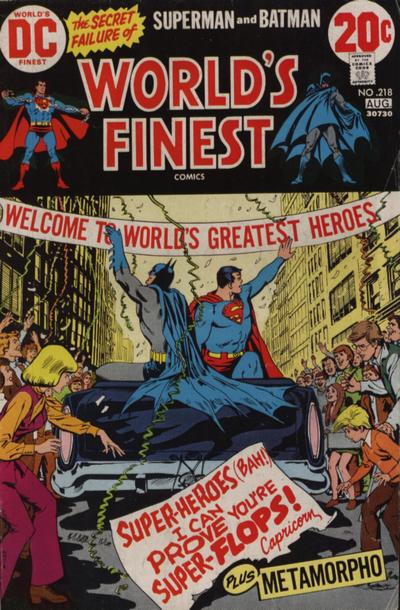 World's Finest Comics  #218 (July-August 1973)