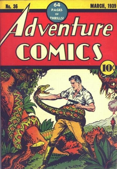 Adventure Comics (DC, 1938 series) #36 (March 1939)
