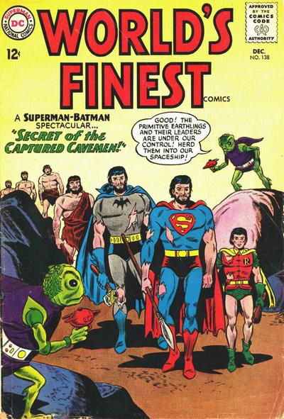 World's Finest Comics (DC, 1941 series) #138 December 1963