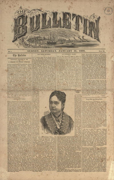 The Bulletin (Bulletin, 1880 series) #1 13 January 1880