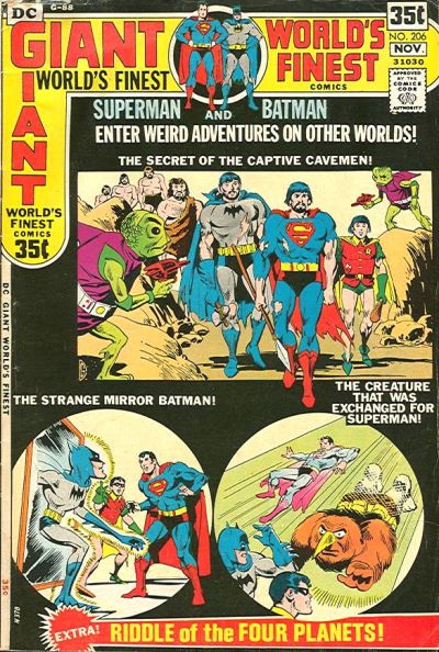 World's Finest Comics  #206 (October 1971)