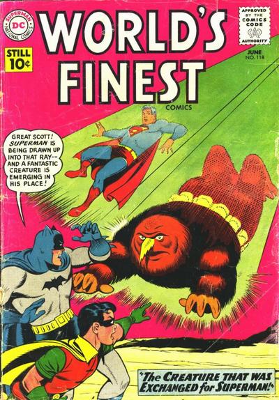 World's Finest Comics (DC, 1941 series) #118 (June 1961)