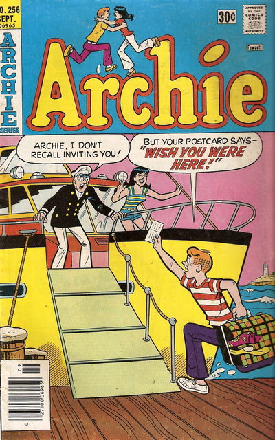 Archie (Archie, 1959 series) #256 September 1976