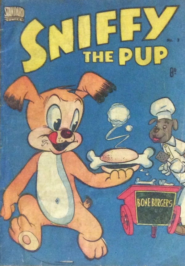 Sniffy the Pup (HJ Edwards, 1954? series) #3 [] (August 1954) ([August 1954?])