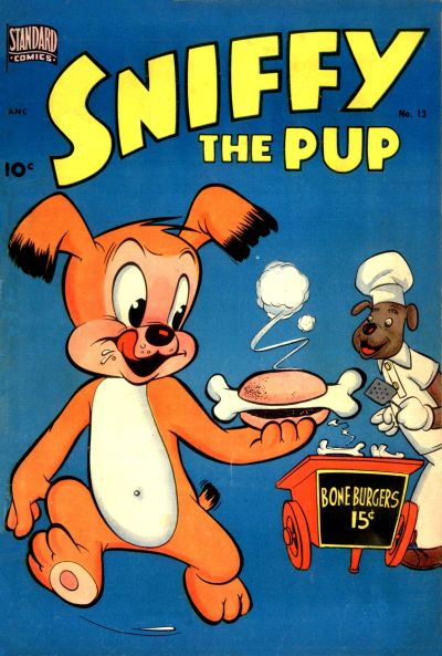 Sniffy the Pup (Pines, 1949 series) #13 (December 1951)