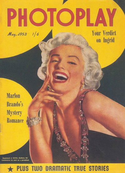 Photoplay (KG Murray, 1946 series) v15#1 (May 1953)