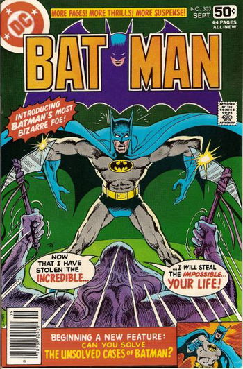 Batman (DC, 1940 series) #303 September 1978