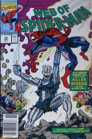 Web of Spider-Man (Marvel, 1992? series) #79 [] (November 1991) (November 1991)